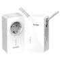 PLC/POWERLINE CON REPETIDOR WiFi D-LINK W611AV AV1000 - 1000MBPS - WiFi AC 1200 MBPS - PLUG AND PLAY - PACK 2 UDS